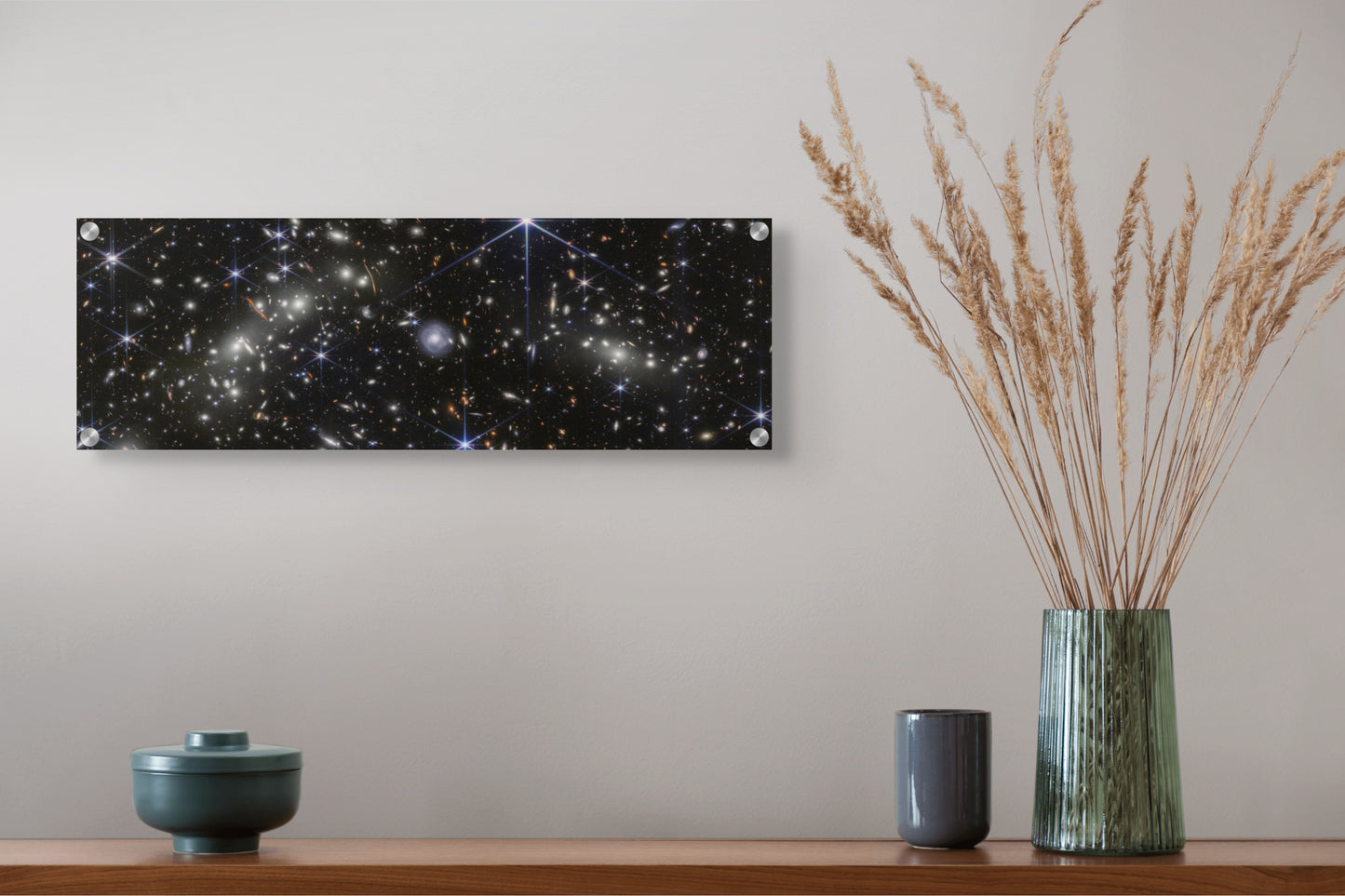 Bullet Cluster (8x24 inch) Acrylic Print