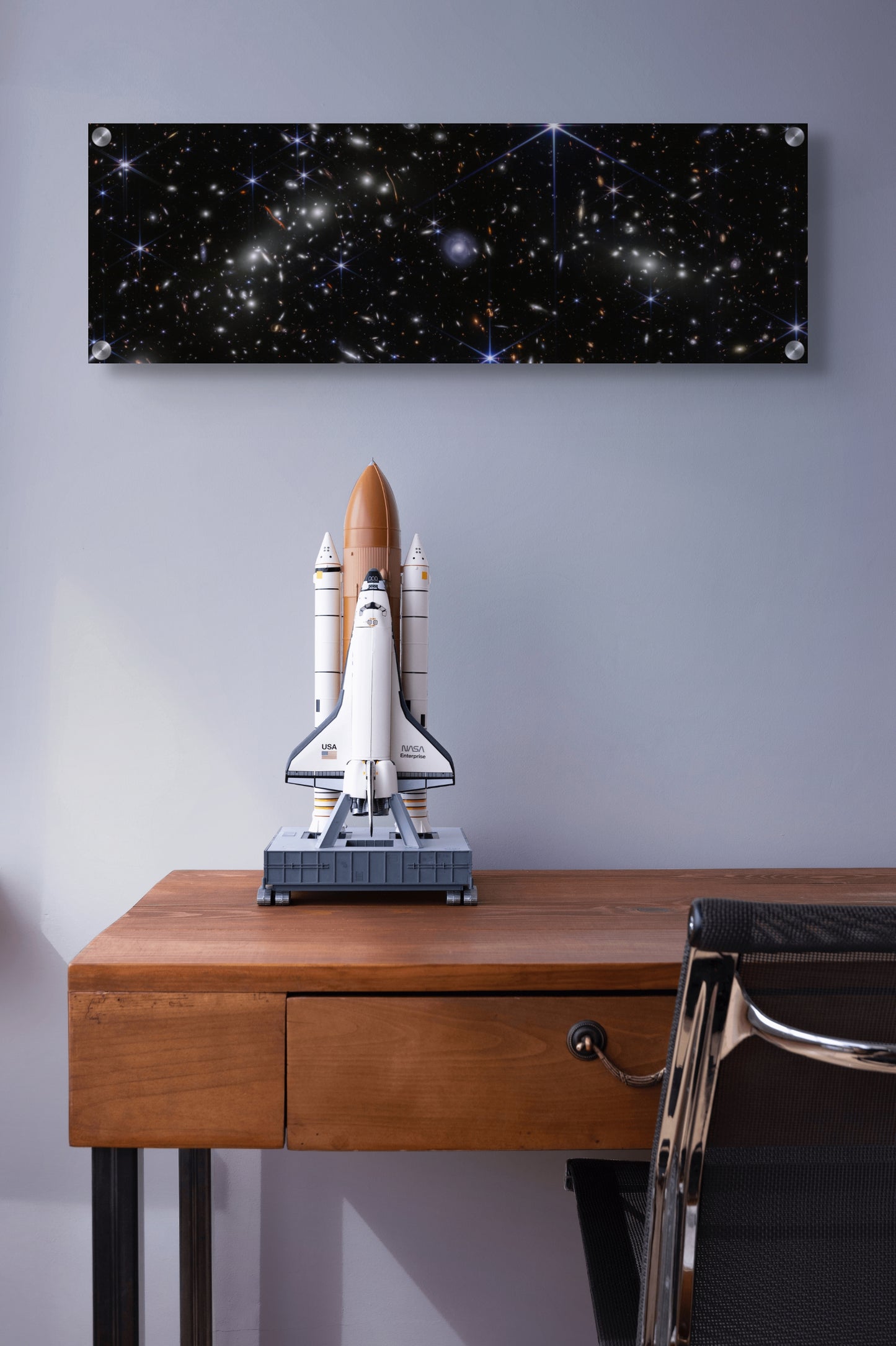 Bullet Cluster (8x24 inch) Acrylic Print