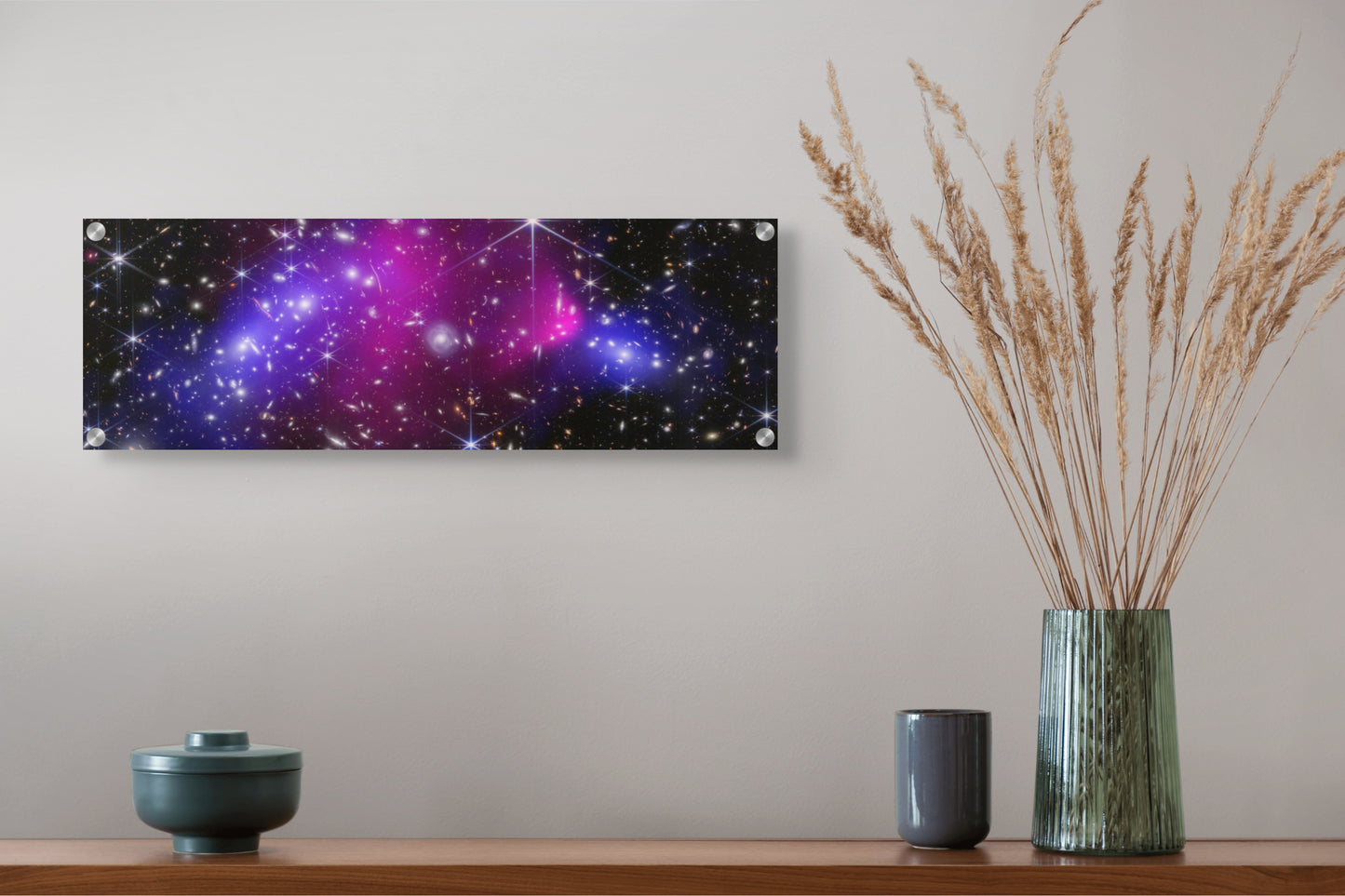 Bullet Cluster (8x24 inch) Acrylic Print