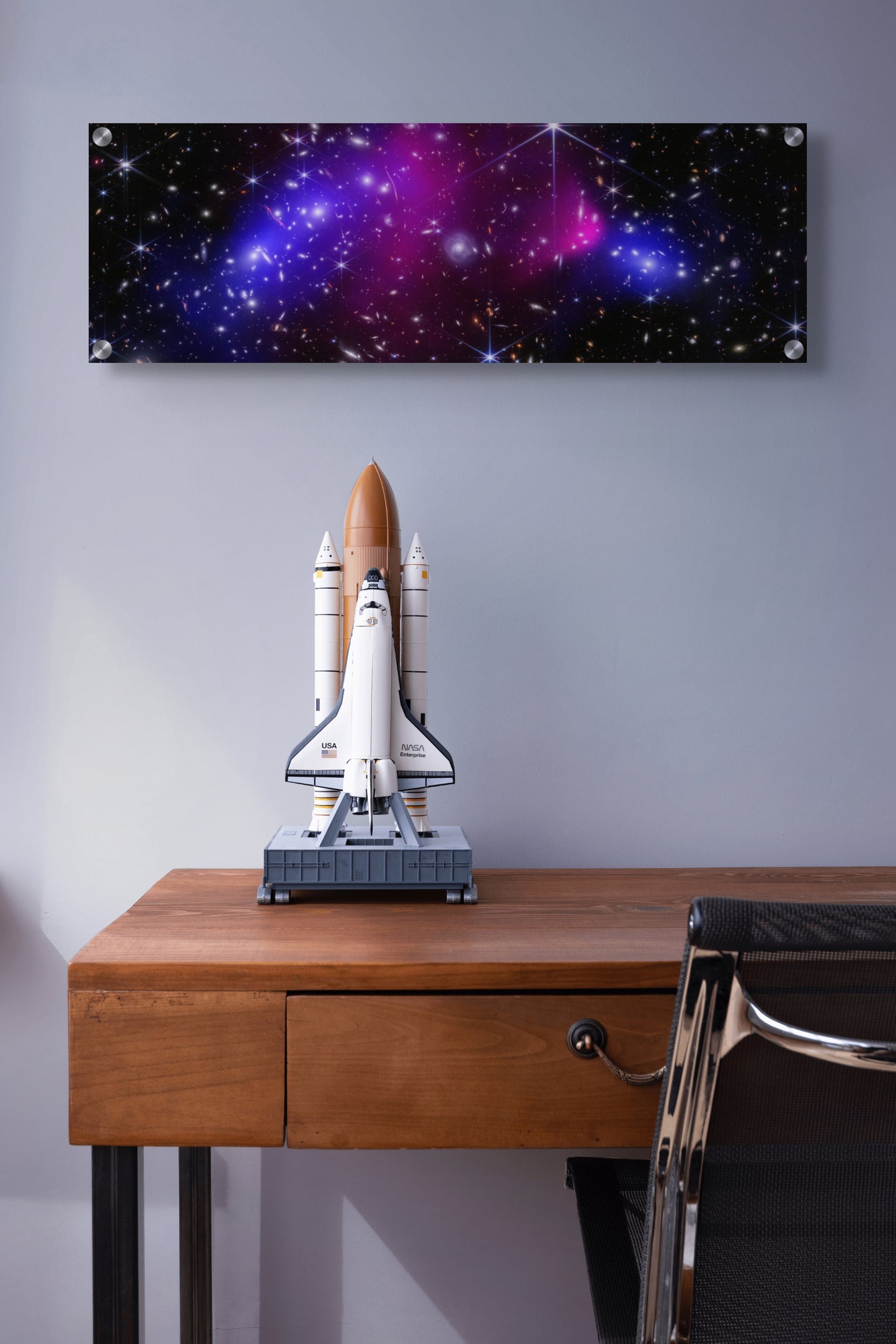 Bullet Cluster (8x24 inch) Acrylic Print