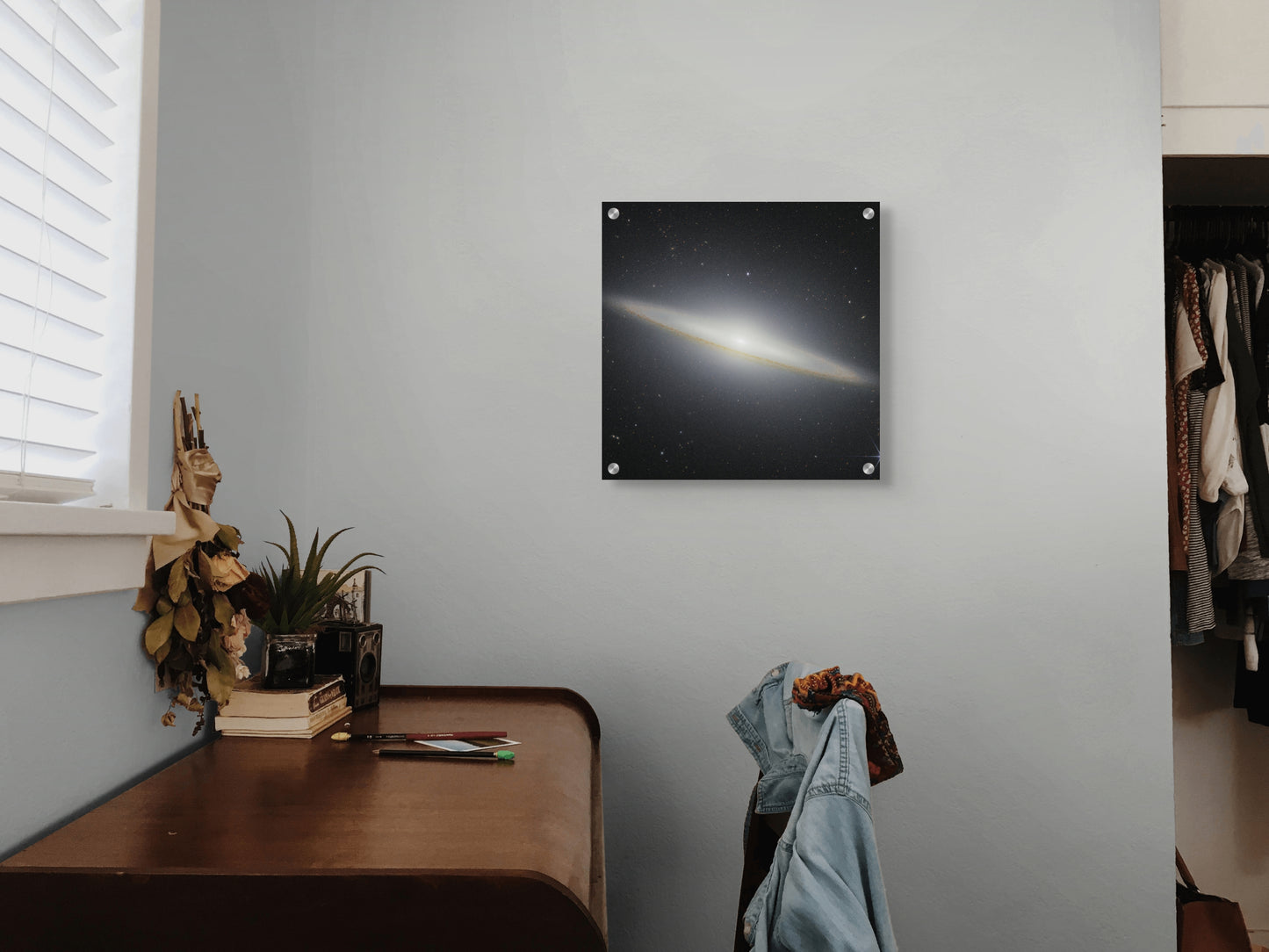 Sombrero Galaxy Acrylic Print