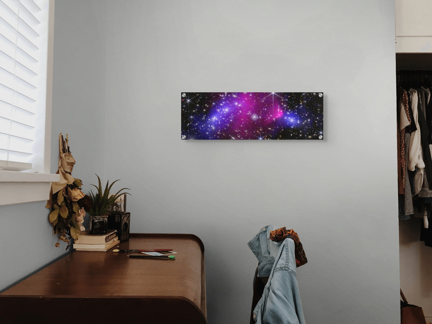 Bullet Cluster (8x24 inch) Acrylic Print