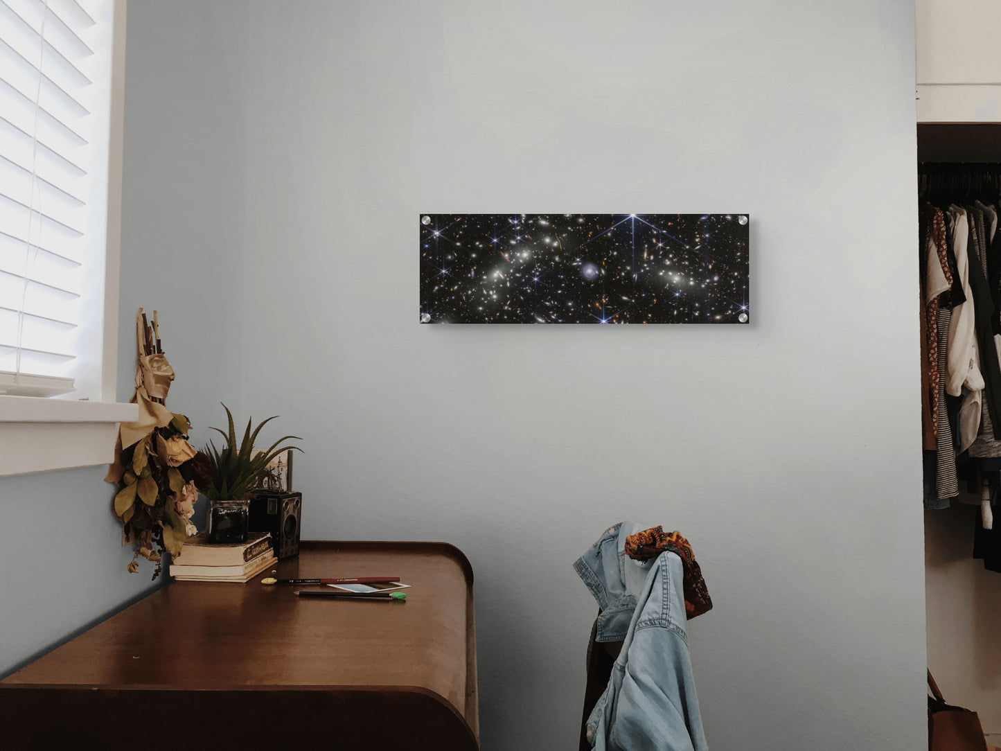 Bullet Cluster (8x24 inch) Acrylic Print