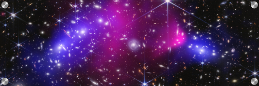 Bullet Cluster (8x24 inch) Acrylic Print