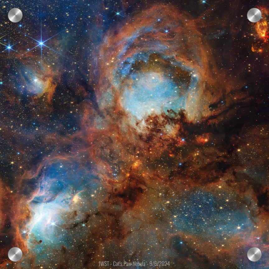 Cat’s Paw Nebula Acrylic Print