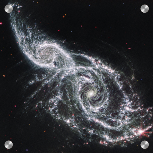 IC2163/NGC2207 Acrylic Print