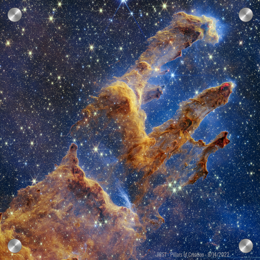 Pillars of Creation Acrylic Print